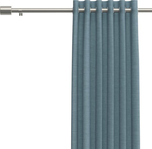 Noswo Tringle à rideaux - Extensible - 183 à 366 cm - Tringle à rideaux - Tringle à rideaux complète - Métal - 300cm - Argenté