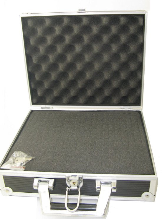 Mallette multifonctionnelle pour l'électronique avec grille en mousse pour les équipements précieux et sensibles 40 x 30 x 11 cm