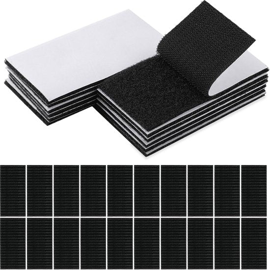 Luft Velcro à coudre - 10 pièces - 5x10cm - Velcro - Velcro - Ruban adhésif