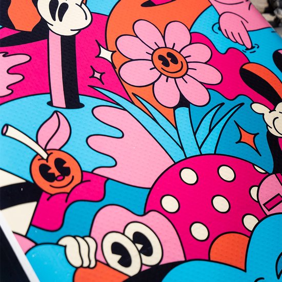 Matchu Sports - SUP board - Designed by Yeye Weller - Limited ART collection - Stand up paddle board - 320x81x15 - Inflatable - Premium quality