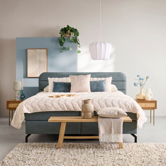 Mica Decorations Décoration murale Cercle - L50 x L60 x H3 cm - Beige