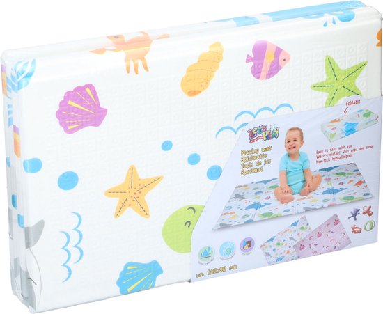 Let's Play - Tapis de jeu - Protection bébé - 1 pièce