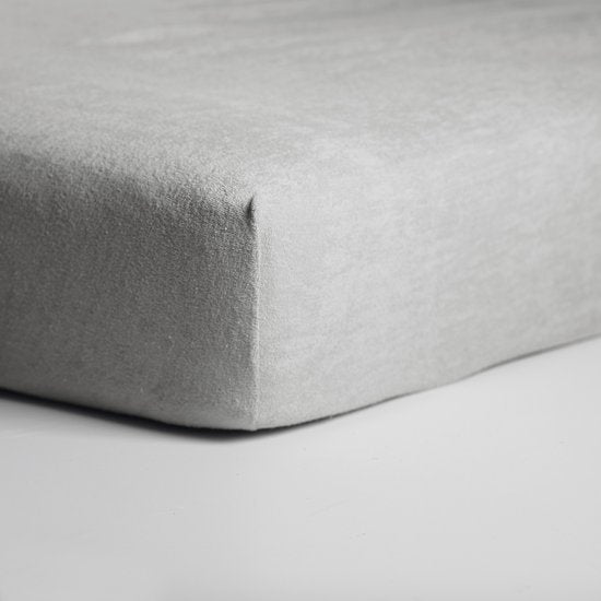 Cinderella - Drap-housse - éponge - 180x200/210 cm - Jusqu'à 30 cm de hauteur de matelas - Gris clair