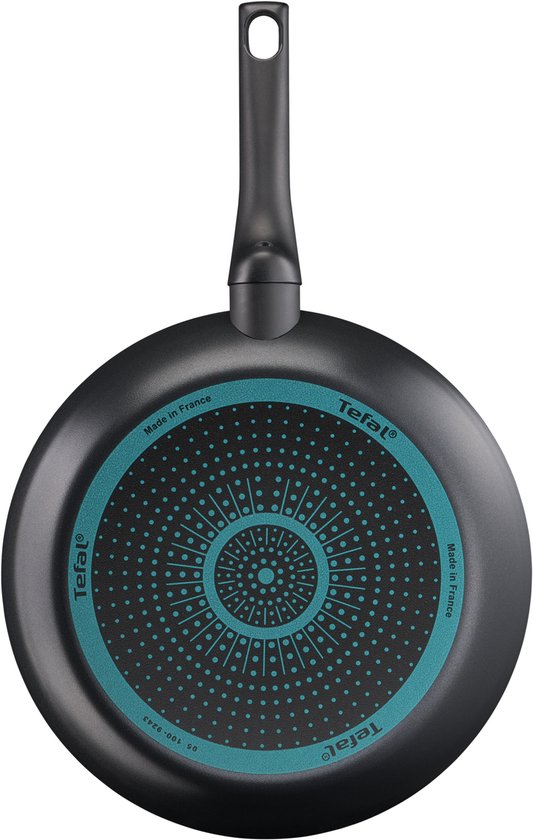 Tefal Easy Cook & Clean - Set de poêles - Ø24 et Ø28 cm - Ne convient pas à l'induction - Revêtement antiadhésif - Aluminium - Noir