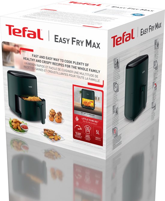Tefal Easy Fry Max EY2453 - Friteuse à air chaud - 5L - 1500W
