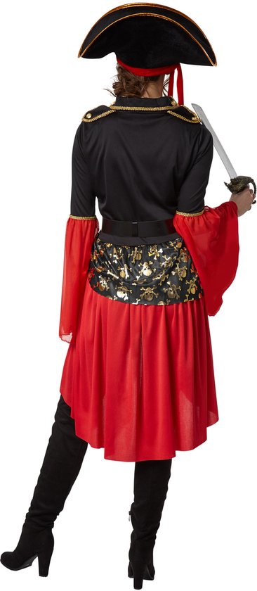 Dressforfun Costume femme reine des pirates XXL - déguisement halloween déguisement soirée carnaval déguisement carnaval - 301778