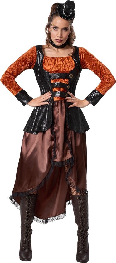 dressforfun - Steampunk princesse XXL - déguisement halloween déguisement partywear carnaval déguisement partywear - 302324
