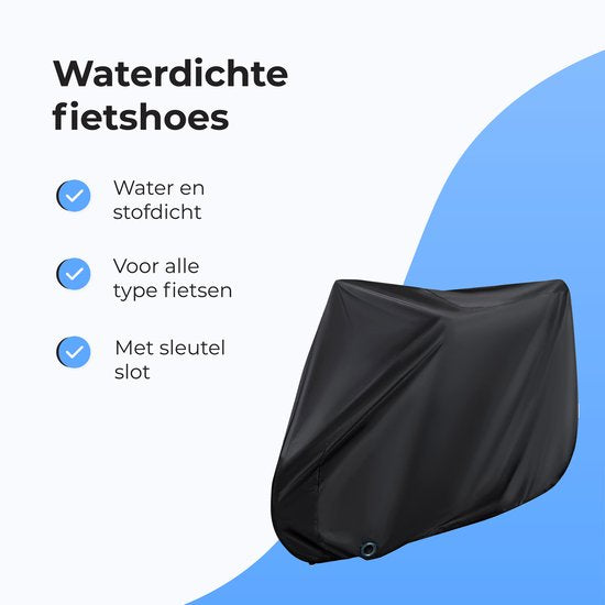 Bakfietshoes - 100% imperméable - Bakfiets - Housse de protection - Housses - Housse de pluie - Housse - Noir - Extra fort - Luft