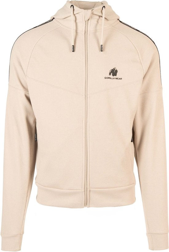 Gorilla Wear - Veste d'entraînement Harvey - Beige - L