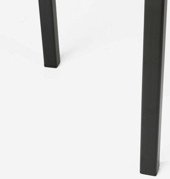 Mica Decorations Ascot Plant Stand XL - L38 x L38 x H71 cm - Métal - Noir