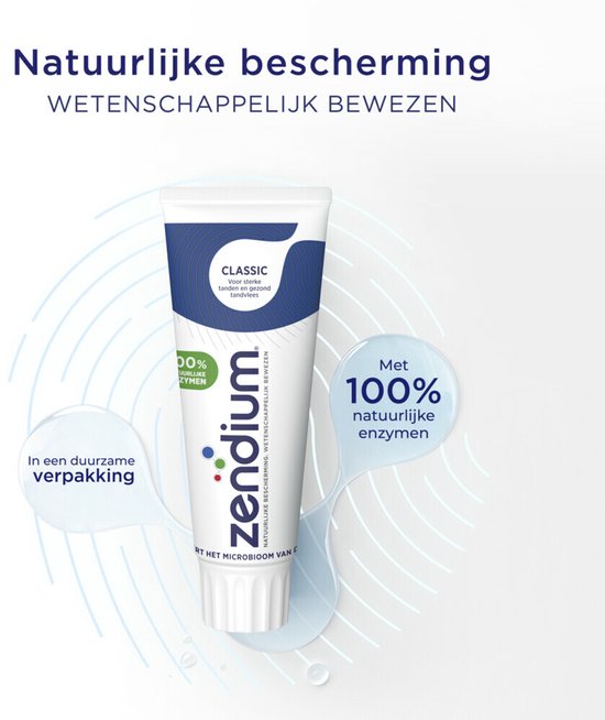 Zendium Classic Dentifrice 75 ml
