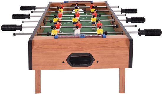 Baby-foot - 68,58cm - Marron - 16 pièces - Baby-foot