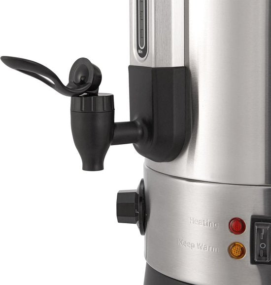 Glühweinkoker / Glühweinketel Teramo en acier inoxydable - 10 litres - 1500 Watt