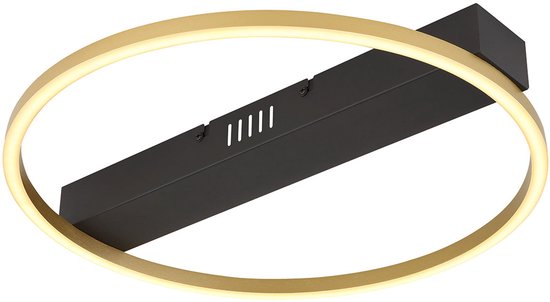 Globo - plafonnier - Gunther - noir - métal - LED - 48461-20R