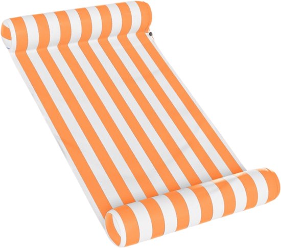 Travelly - Hamac d'eau de luxe - Hamac - matelas d'air - matelas d'air - piscine - jouet d'eau - hamac d'eau - Orange