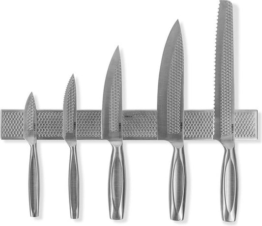 Boska Ultimate Kitchen Knife Set Monaco+ - 5 couteaux de cuisine - Bande magnétique incluse - Coffret cadeau