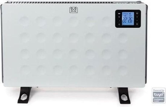 Perel Smart Convector heater, pour l'intérieur, trois niveaux de chaleur, 2000 W