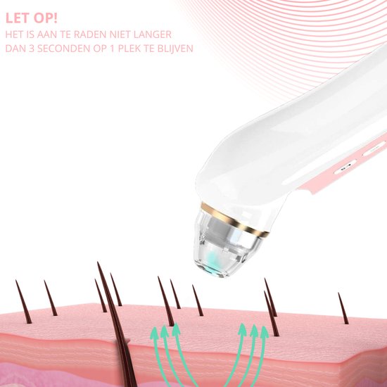 Twenty4seven® Meeeter Remover - Mee Eters Removal - Acne Remover - Comprend 6 accessoires et un ensemble de 5 pièces