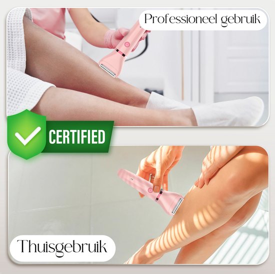Sansbeauté® 3-in-1 Ladyshave - Visage, aisselles et jambes - électrique - rechargeable par USB