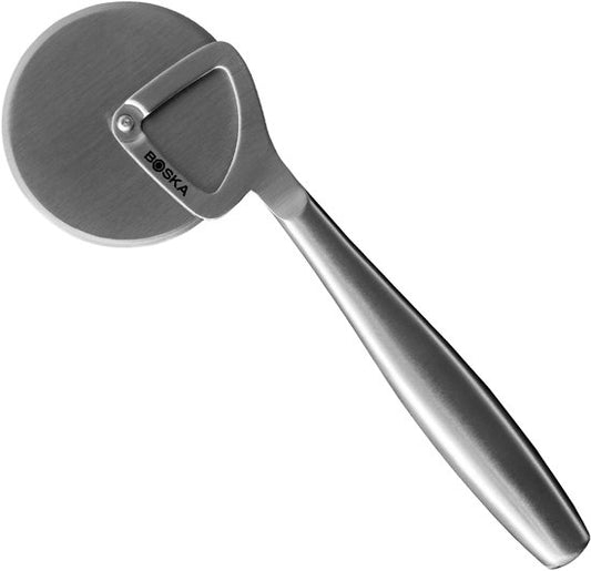 Coupe-pizza Boska Copenhagen - Lavable au lave-vaisselle - Rouleau - Ne vacille pas - Acier inoxydable