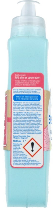 Seepje Détergent liquide Colour Magic Magnolia 23 lavages - 1 litre