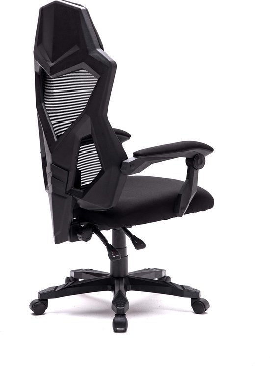 Chaise pivotante Fresno - chaise gaming - noir