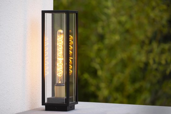 Lucide LAURENS - Lampe sur pied - 1xE27 - IP54 - Noir