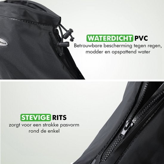 Surchaussures Travelhawk - Imperméables - Chaussures de pluie - Couvre-chaussures - Couvre-chaussures - Noir - 42-45