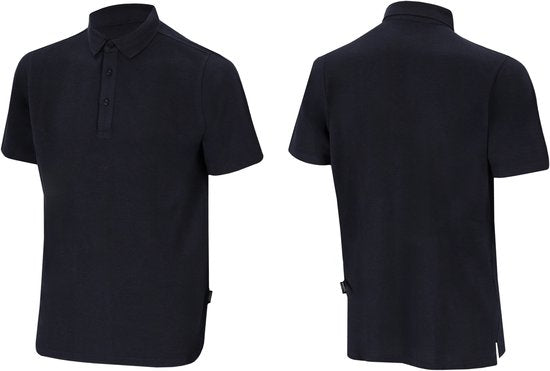 Bamboo Elements - Polo Homme - Bleu marine L - Polo Homme - Manches courtes - Tissu piqué - T Shirt Homme - Bamboo