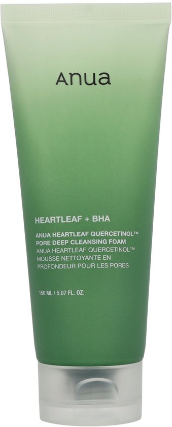 Anua Heartle Leaf Quercetinol Pore Deep Cleansing Foam 150ml