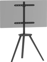 VDD TV Stand - Floor Stand - Studio Tripod - Easel Design - Jusqu'à 65 pouces - Noir