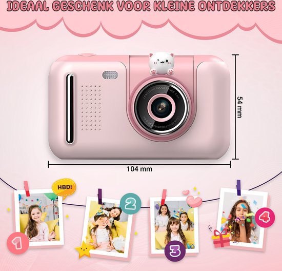 K&L Digital Kids Camera Kids - Caméra vlog pour enfants - Caméras numériques pour enfants - Caméras pour enfants - Caméra pour enfants