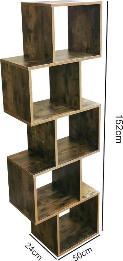 Séparateur d'armoire Yoep - design cube empilé - 5 compartiments