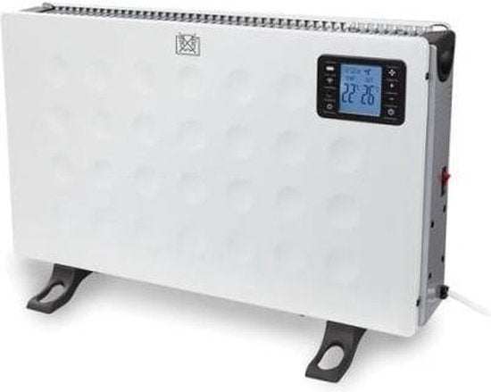 Perel Smart Convector heater, pour l'intérieur, trois niveaux de chaleur, 2000 W