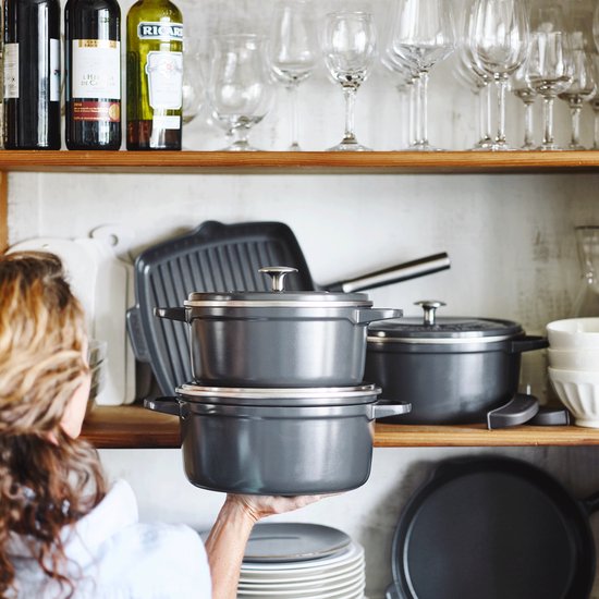 GreenPan Featherweights poêle à griller carrée 26 cm