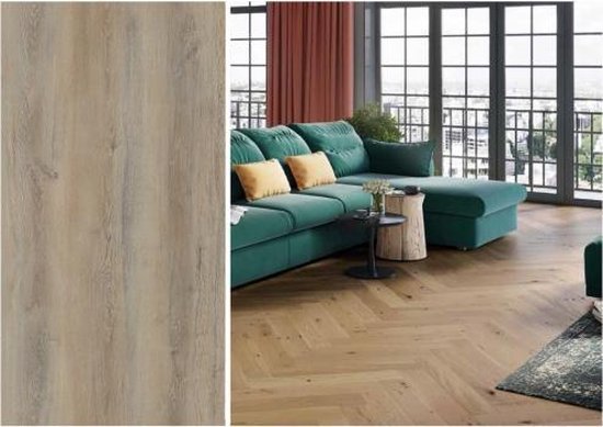 PVC à chevrons 5G Click 6 mm Vintage Arlington