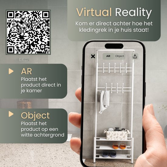 O'DADDY® porte-manteau droit - porte-manteaux - porte-manteau avec porte-chaussures - porte-manteau noir - porte-manteau - porte-vêtements - porte-manteau avec porte-manteau - porte-manteau avec porte-chaussures - porte-manteau en métal - 66 x 30 x 190 cm