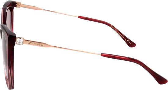 Lunettes de soleil Jimmy Choo SEBA-S-7W5-BURG-SHADED ø 58 mm