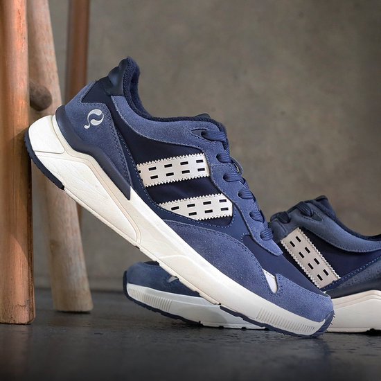 Chaussures pour hommes Kampen - bleu denim/bleu foncé/blanc cassé - Taille 42
