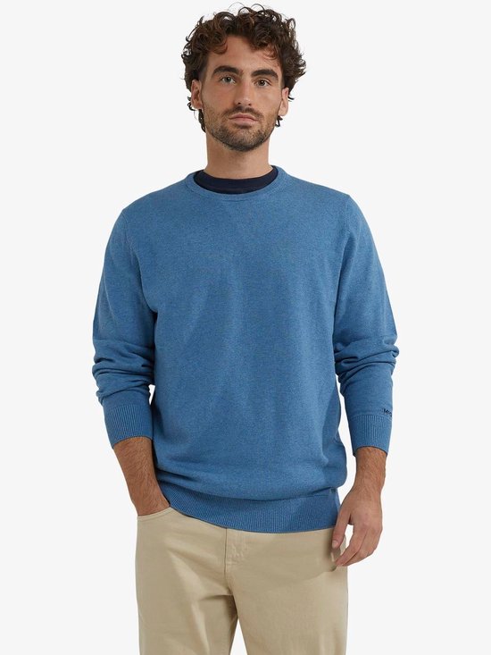 Pull McGregor Merino Blend Light Blue - Taille M - Hommes - Pullovers