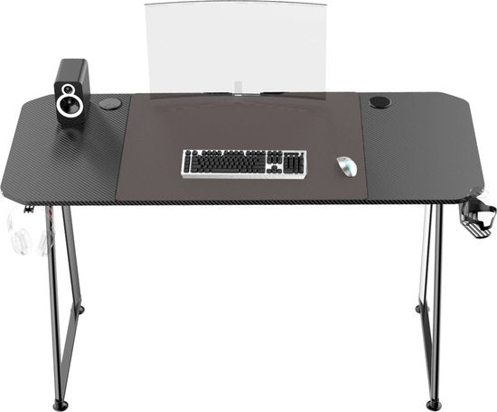 Pupitre de jeu - gaming desk - table d'ordinateur - 140 x 60 cm