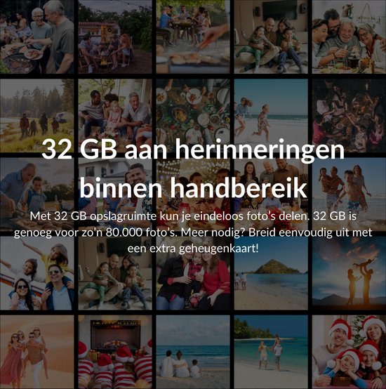 Cadre photo numérique UMBRION - Frameo - 10.1 inch - 32 GB - Cadre photo numérique avec Wifi - Cadre photo numérique - Cadre photo numérique Frameo - Cadre photo numérique - Cadres photo numériques