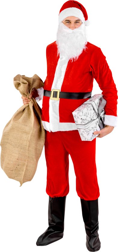 dressforfun - Costume homme Père Noël XL - costume de déguisement halloween costume de fête carnaval costume de fête - 300313