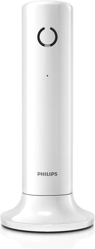 Téléphone domestique Philips Linea M4501W/01 - Téléphone DECT - 1 combiné - Blanc