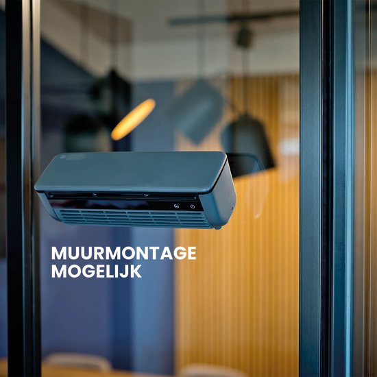 Nexxt Wireless Mist Fan Fan & Air Cooler - Sans fil, silencieux, rechargeable - Avec brumisation et télécommande - Pour la maison, le bureau ou le camping