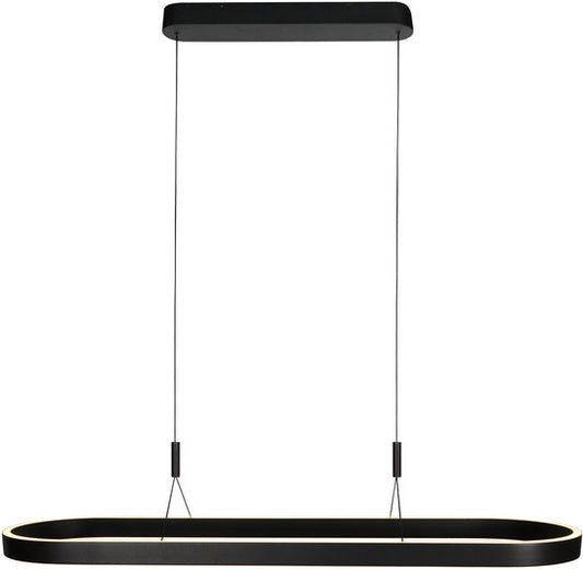 Steinhauer Exclusive - lampe suspendue - Mykty - noir - métal - lampe design - LED - 4205ZW