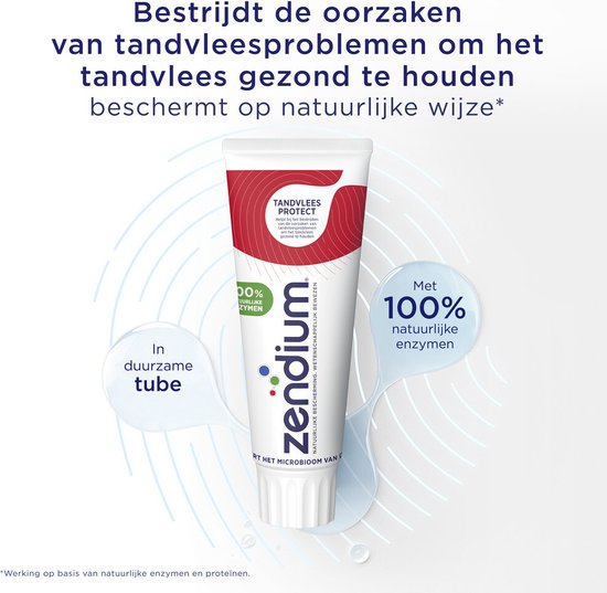 Dentifrice Zendium - Gum Protect - 12 x 75 ml - Emballage Advantage