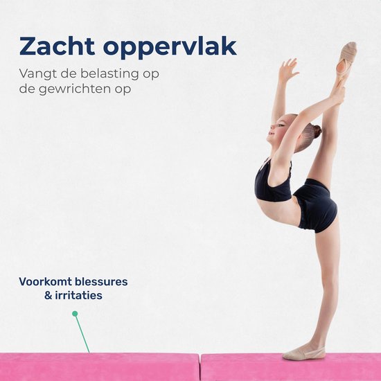 Poutre gymnastique - ProSkill - 210cm - Poutre d'équilibre - Pour la maison - Pliable