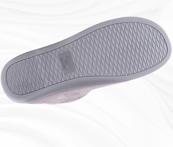 Chaussons Dames - Chaussons - Taille 42/43 - Gris - Antidérapant - Comfeet