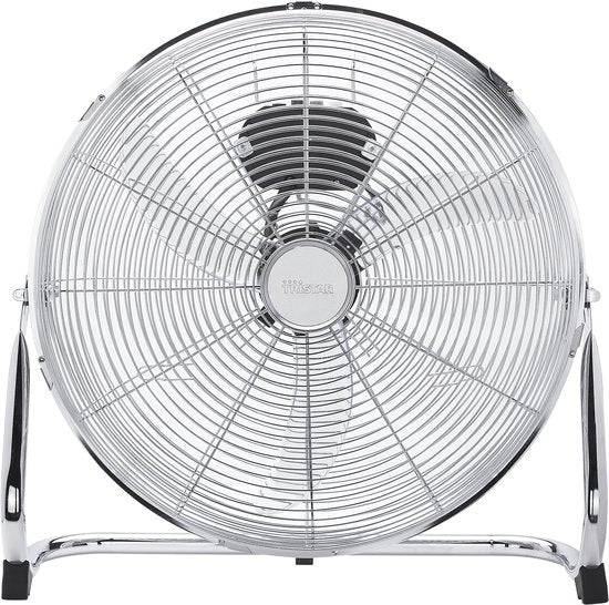 Ventilateur de sol 40 cm - 3 Vitesses - Ventilateur de caisson - Inclinaison 130° - Métal - Tristar VE-5936